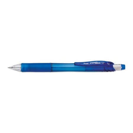 Pentel EnerGize-X Mechanical Pencil, 0.5 mm, HB #2.5, Black Lead, Blue Barrel, Dozen PL105C